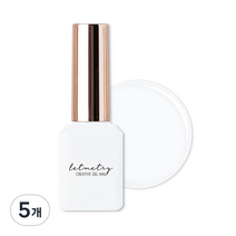 메이브라운 렛미젤네일, LMC904 리얼 화이트, 5개, 11ml