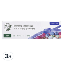 프로그 스탠딩 슬라이더 냉동형 12p, 중(M), 3개