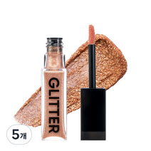 시에로 멀티 글리터 섀도우 8.3g, 골든 피치, 5개