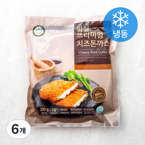 임실치즈 프리미엄 치즈 돈까스 (냉동), 320g, 6개