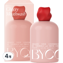 바이컬러 치어리 가글 구강세정제, 283ml, 4개