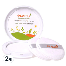 에코뮤 컴팩트 파우더, 20g, 2개