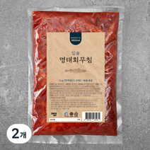 입술젓갈 명태회무침, 1kg, 2개