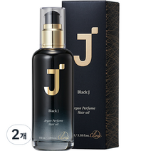 제이숲 블랙제이 아르간 퍼퓸 헤어 오일, 2개, 100ml