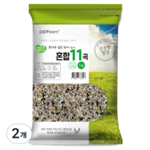 부드러운 현미가 들어있는 혼합 11곡, 1kg, 2개