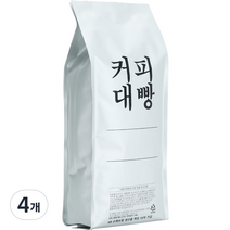 커피대빵 바닐라향 원두커피, 홀빈(분쇄안함), 500g, 4개