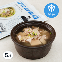 광화문국밥 맑은 돼지국밥 (냉동), 600g, 5개