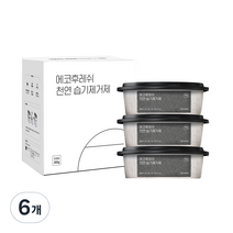 에코후레쉬 천연 습기제거제 본품, 300g, 6개
