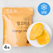 냉동 망고미트, 500g, 4개
