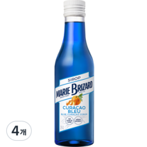 마리브리자드 블루큐라소 시럽, 250ml, 4개