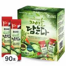 조은약초 자연을 담는다 프리미엄 검은콩검은깨환 스틱, 90포, 3g