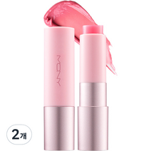 맥퀸뉴욕 베러댄 키스립밤 포우먼 3.5g, 파스텔핑크(피치 바닐라향), 2개