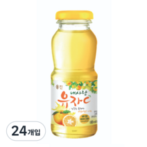 웅진 내사랑유자C, 180ml, 24개입