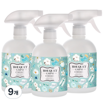 부케가르니 섬유탈취제 소프트코튼 본품, 500ml, 9개
