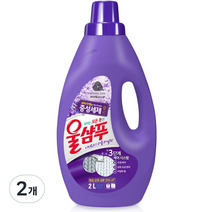 울샴푸 이지워시 퍼플라일락 울세제 본품, 2L, 2개