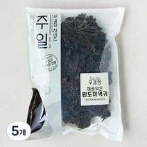 주일 무결점 해풍맞은 완도미역귀, 200g, 5개