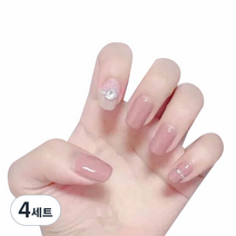 시시럽 네일스티커 세트, CICI-40, 4세트