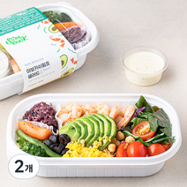 슬림쿡 아보카쉬림프 샐러드, 300g, 2개