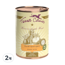 테라카니스 오렌지 디톡스 강아지 습식사료, 과일/야채, 2개, 400g