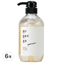 라비킷 마이 드라이80 클리닝 세탁세제, 480ml, 6개