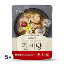 참스토리 갈비탕, 500g, 5개