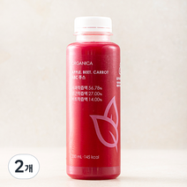 올가니카 ABC 주스, 300ml, 2개