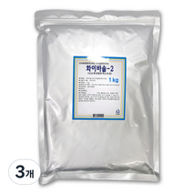 화이바솔 2 난소화성말토덱스트린 식이섬유 분말, 1kg, 3개
