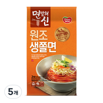 동원 면발의신 원조 생쫄면, 5개, 405g