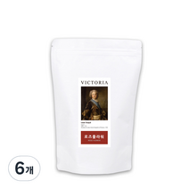빅토리아 로즈플라워 티백, 1g, 30개입, 6개