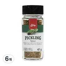 브레드가든 피클링 스파이스, 47g, 6개