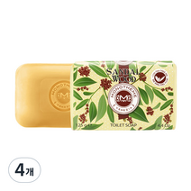 모노템 샌달우드 비누, 125g, 4개