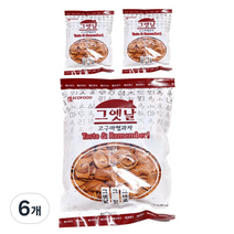 에코푸드 그옛날 고구마형과자, 350g, 6개