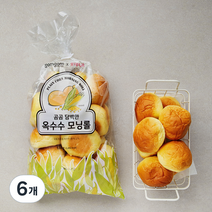 곰곰 담백한 옥수수 모닝롤, 510g, 6개