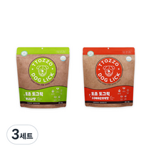 또죠 강아지 간식 바나나맛 고구마맛+단호박맛 60g, 바나나, 단호박 + 고구마 혼합맛, 3세트