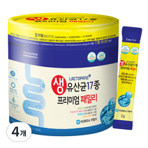 락토팡 생유산균17종 프리미엄 패밀리, 200g, 4개