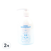 레시피박스 리얼에너지 바디워시, 450ml, 2개