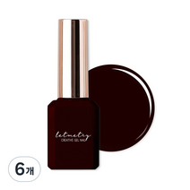 메이브라운 렛미젤네일, LMC104 딥플럼, 6개, 11ml