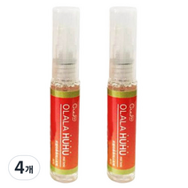 오랄라 후후 미스트토닉 구강스프레이 피치향, 6ml, 4개