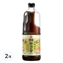 샘표 맛간장 국찌개용, 1.7L, 2개