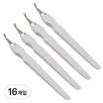 세븐스타 고급밀대 손톱 큐티클 제거용, 화이트, 16개입