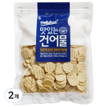 해맑은푸드 꼬마 튀김쥐포, 400g, 2개
