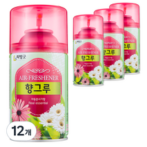 리빙굿 향그루 자동분사기 본품, 280ml, 12개, 라벤다향