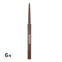 우드버리 스키니젤아이라이너 0.08g, 앰버브라운, 6개