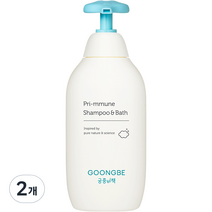 궁중비책 유아용 프리뮨 샴푸 앤 바스, 350ml, 2개