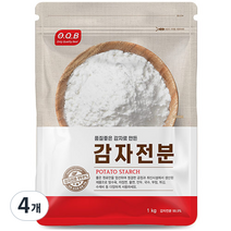오큐비 감자전분, 1kg, 4개