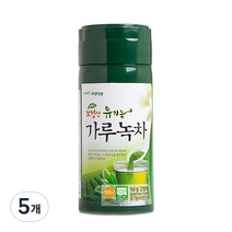 대한다업 보성산 유기농 가루녹차, 50g, 1개입, 5개