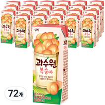 남양유업 과수원 복숭아 음료, 190ml, 72개