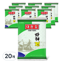 대천김 파래김, 22g, 20개