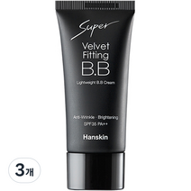 한스킨 수퍼 벨벳 피팅 비비크림 SPF35 PA++ 30ml GH990695, 내추럴베이지, 3개