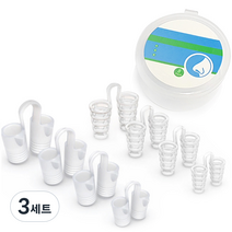 코골이 완화 비강확장기 8종 세트, 3개